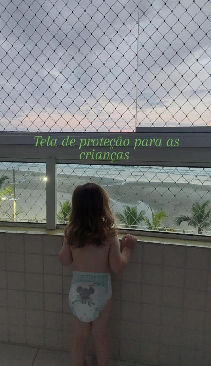 De Frente Pro Mar Praia Grande (Santos) Exterior foto